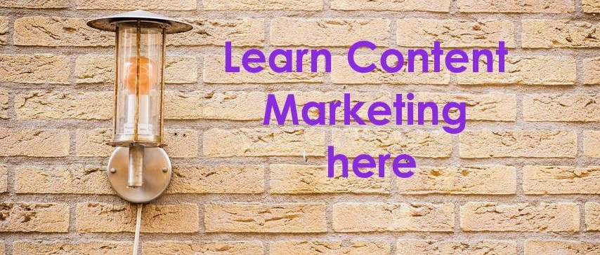 Learn content marketing website marketing 