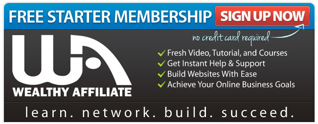 Wealthy affiliate free starter membership